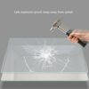 Bathroom mirror LED Wall-Mounted with Defogging Smart Touch Three-Color Light Adjustable High-Definition Silver Mirror for Living Room/Bedroom