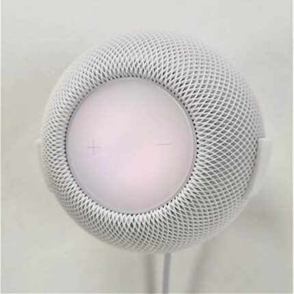 HomePod Mini Wall Bracket Wall Mount Holder Holster For Apple White