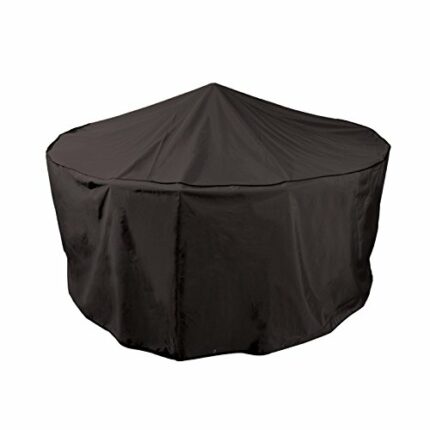 Cozy Bay FC20595-BLK Large Circular 4 - 6 Seater Premium Patio Set Cover - Black