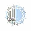 3D Crystal Lighting Sticker Mirror Restaurant Bedroom Corridor Mirror Wallpaper Restaurant Stereo Wall Sticker Stylish and Populardurable