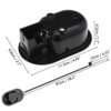Young Wolf Pair of Aluminum Recliner Release Pull Handles Sofa Chair Recliner Replacement Handles with Cables