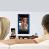 VIVO Landscape to Portrait TV Wall Mount for 37 to 80 inch Flat Panel Screens, Heavy Duty Rotating Bracket, Max VESA 600x400, Black, MOUNT-VW080P