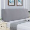 Zoey's store Nordic Style Stretch Back Cover for Headboards - Curved Leather Wood Protector Cover - 5ft x 2.6ft