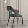 dining chair Kitchen Dining Room Furniture Chairs Leather Dining Chair Set Of 2 Kitchen Living Room Lounge Counter Chairs Ergonomic Seat Sturdy C
