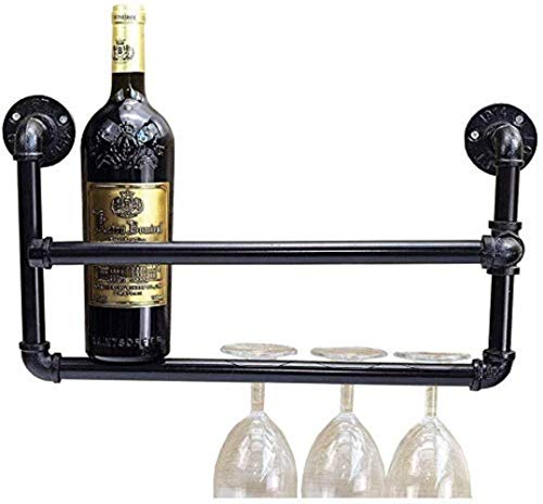 NEOCHY Wine Rack Floating Modern Wall-Mounted Simple Wine Bottle Modern Wall-Mounted Display Stand Living Room Wall Decoration