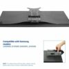 VIVO VESA Adapter Plate Bracket Designed for Samsung Monitors U28D590D, S27D590P, S24D590PL, and S24D590L | VESA 75x75mm and 100x100mm Conversion