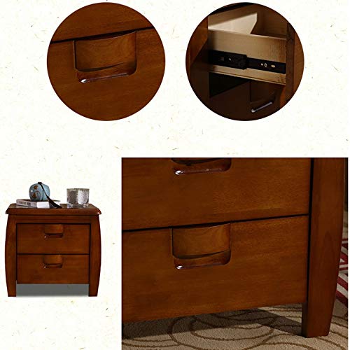 JYDQM Solid Wood Bedside Table Nordic Home Simple Nightstand Bedside Storage Cabinet Bedroom Furniture