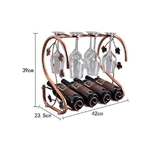 DLOETT Iron Wine Rack- Metal Wire Wine Rack - for Kitchen Countertops, Pantry, Fridge - Freestanding, Stackable