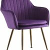 Kitchen Dining Room Furniture Chairs Dining Chairs Velvet Armchairs With Legs And Metal Back For Living Room Bedroom Kitchen Furniture (Color : P