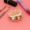 Granddaughter Gifts for Girls Inspirational Compact Mirror Granddaughter Gifts from Grandma Grandpa Compact Makeup Mirror Encouragement Gift for
