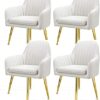 dining chair Office Business Reception Chairs Conference Chairs Desk Chair Set of 4 Lazy Makeup Stool Furniture Hotel Nail Shop Sofa Chair Nordic