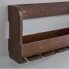 ZYZMH Log Wine Lac Hanging on the Wall Decoration Wine Rack Room Wine Rack Home Creative Bottle