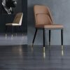 dining chair Kitchen Dining Room Furniture Chairs Faux Matte PU Leather Dining Chairs Set Of 2 Kitchen Living Room Accent Chairs with Upholstered
