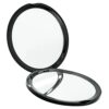 Beavorty 3pcs magnifying mirror round makeup mirror with lights shower mirror fogless for shaving double sided compact mirror folding compact mir