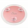 SANTOO 15X Magnifying Mirror - with 3 Mounting Suction Cups - Use for Precise Makeup - Eyebrows/Tweezing - Blackhead/Blemish Removal - Bathroom/T
