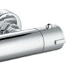 ENKI, Dune, T22, Chrome, Thermostatic Shower Mixer Valve, Bar Shower Mixer Valve, Anti Scald Device, Modern Design, Constant Temperature Control,
