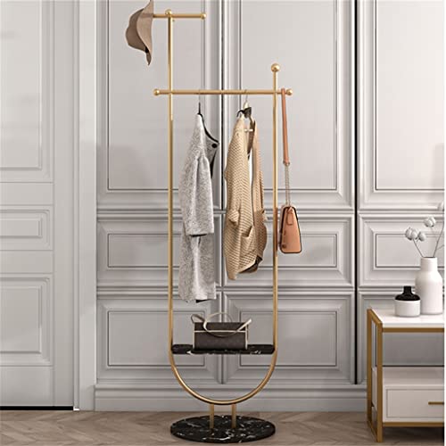 N/A Coat Rack Bedroom Hotel Floor Hanger Creative Bathroom Furniture Coat Rack (Color : D, Size : As the picture shows)