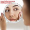 HERBYD Magnifying Mirror 30x with Handle, 1X/30X Hand Mirror Travel Mirror with Double-Sided, Foldable Hand Held Mirror, Hanging Beauty Vanity Mi