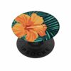 RICHMOND & FINCH PopSocket PopGrip, Universal Expanding Mobile Phone Stand and Grip for Phones and Tablets, Includes Swappable Top, Green Leopard