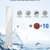 Ulinek 3 Packs Showerhead Filters Cartridges Carbon Filter ACF Replacement for Hard Water Shower Head Filtration Chlorine