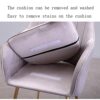 dining chair Kitchen Dining Room Furniture Chairs Kitchen Dining Chair Set Of 6 Living Room Armchair with Metal Legs Velvet Seat and Backrests fo
