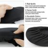 FERCAISH 2 Pcs Office Chair Arm Covers, Removable and Durable Elastic Wheelchair Arm Rest Slipcovers - Washable Sponge Armrest Pads for Home Offi