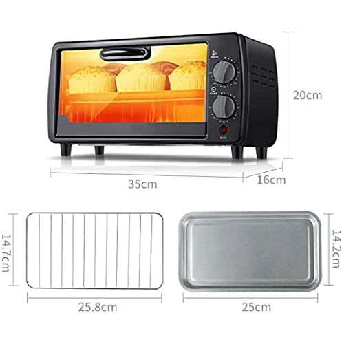 QUIM Small Mini Electric Oven Digital Convection Oven, Microwave Oven, Oven, Multi-function Fully Automatic Convection Toaster Oven,