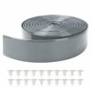 2" Wide Vinyl Straps for Patio Chairs Repair 20ft Long Patio Garden Furniture Replacement Straps with 20 Rivets (White)
