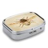 Brown Bee Unemployed Philosophers Guild Pill Box Medicine Box Rectangular Medicine Box 2 Lattice Medicine Box