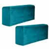BESPORTBLE Couch Arm Protectors Elastic Cover 2Pcs Polyester Sofa Armrest Cover Stretch Elastic Armrest Protector Slipcover Couch Armchair Cover
