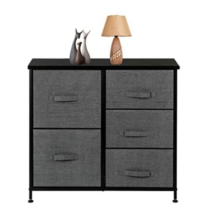 N/A Organizer Closet Storage Tower Non-woven Chest of Dresser Sundries Cabinet Home Bedroom Furniture Multi-layer Fabric Drawer