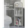 DINGZZ Mobile Waterproof Washbasin Cabinet Shelf Corner Bathroom Cabinet Floor-standing Bathroom Furniture