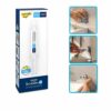 GROHE Start QuickFix Towel Ring & QuickGlue A1 (Metal, Concealed Fastening, Including Screws and Dowels, Extra Easy to Fit QuickGlue), Size 200 m