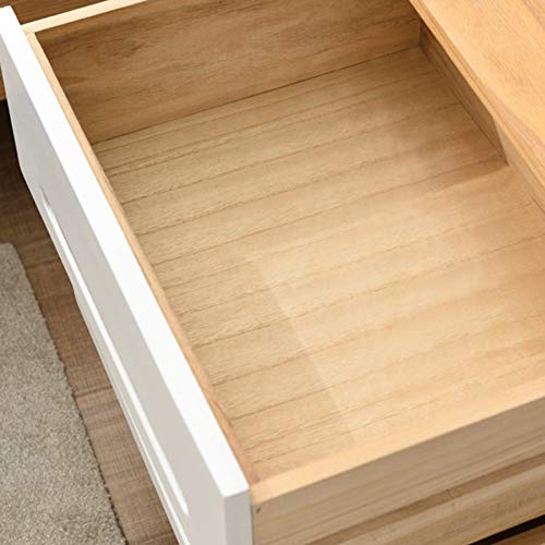 maozi Bedside Table Bedroom Furniture Solid Wood Bedside Table, Side Table Double Drawer Design Bedside Table