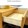 CZDYUF Multifunctional storage lock for bedside table, bedroom, bedside table, left and right side, can be adjusted, Wood