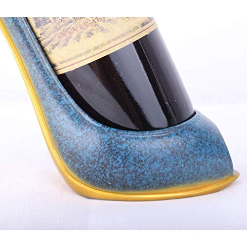 CZDYUF Wine Rack - Resin Creative Wine Rack Window Wine Cabinet Decoration Decoration (21 * 10 * 19CM)