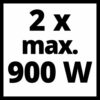 Einhell Power X-Change 18V, 4.0Ah Lithium-Ion Battery Twin Pack - 2 x 4,0Ah Batteries Universally Compatible With All Einhell PXC Power Tools And
