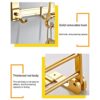 HIGOH Towel Racks, Bathroom Towel Rack Wall Mounted Towel Holder,Thickeneden Bath Towel Rack,Space Aluminum Towel Holder,Bathroom Hanger Towel Ra