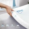 wowttrelax Dual-Layer 2 Inch Memory Foam Mattress Topper, Small Double Mattress Topper Anti-mite & Breathable Knitting Cover, Cooling Mattress To