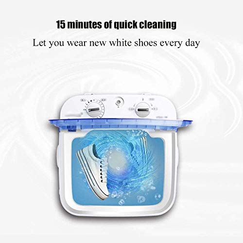 XIAOJUN Shoes Washer Mini Washing Machine for Shoes Clothes Laundry Dual-use Semiautomatic Shoes Washer and Dryer Machine