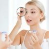 MIVAIUN 4 Pieces Detail Magnifying Mirror and Tweezers Kit Makeup Mirror Suction Cup Mirror Travel Mirror 15X 10X for Makeup Eyebrow Tweezing Mak