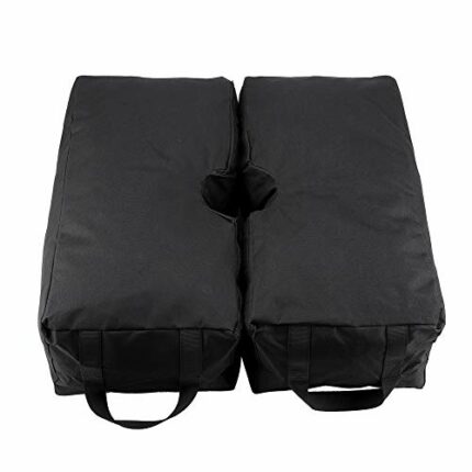 Garosa 2 Pieces Detachable Square Umbrella Base Weight For Any Offset Cantilever Outdoor Patio Umbrella Stand Replace Ugly Sand Bag