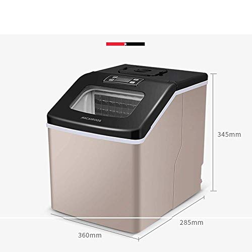 JJZXD Countertop Ice Maker,12 ice cubes Ready in 7-15 Minutes,2.2 liter Water Tank and Ice Scoop,Ice Maker Machine For Home Use