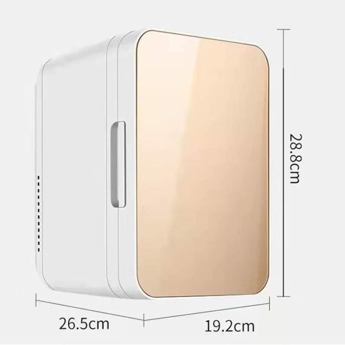 SDFGH Mini Refrigerator Car Refrigerator Mini car Home Small Refrigerator (Color : Wit, Size : 19.2 * 26.5 * 28.8cm)