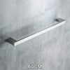 Towel Bar 304 Stainless Steel Towel Hanging Single Rod Towel Bracket Towel Rail Wall Hanging Towel Holder for Bathroom Balcony Kitchen Punching T