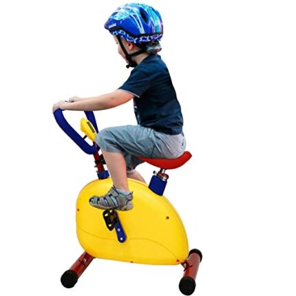 Fun And Fitness Exercise Equipment For Kids, Children Indoor Outdoor Sports Bike Kid Stationary Bike, For Boys Girls Ages 3-8 Year Old, Adjustabl