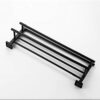 bathroom towel rack 304 Stainless Steel Towel Rails with 2 Towel Bars Heavy Duty Towel Holder Wall Mounted Towel Storage Rack for Bathroom, Kitch