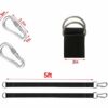The Upgrade Welded Tree Swing Hanging Kit Holds 2100lbs, Easy & Fast Swing Hanger Installation to Tree- 2 Strap & Snap Carabiner Hook, Perfect fo