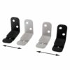 Hama 108745 Soundbar Wall Bracket, Black (Universal for all common soundbars, also Sonos Playbar), 1.34 in*4.65 in*6.1 in