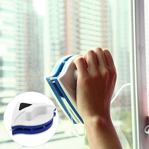 ALREMO HUANGXING - Magnetic Plastic Glass Cleaner, Anti-Drop Double Side Durable Window Cleaning Tool, for Home Office